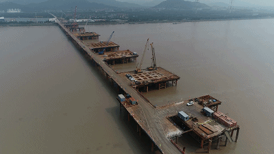 杭紹臺鐵路臺州椒江大橋工程.gif 杭紹臺鐵路臺州椒江大橋工程.gif