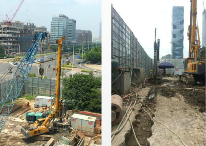 南京河西大街景觀工程(咬合樁施工).jpg 南京河西大街景觀工程(咬合樁施工).jpg