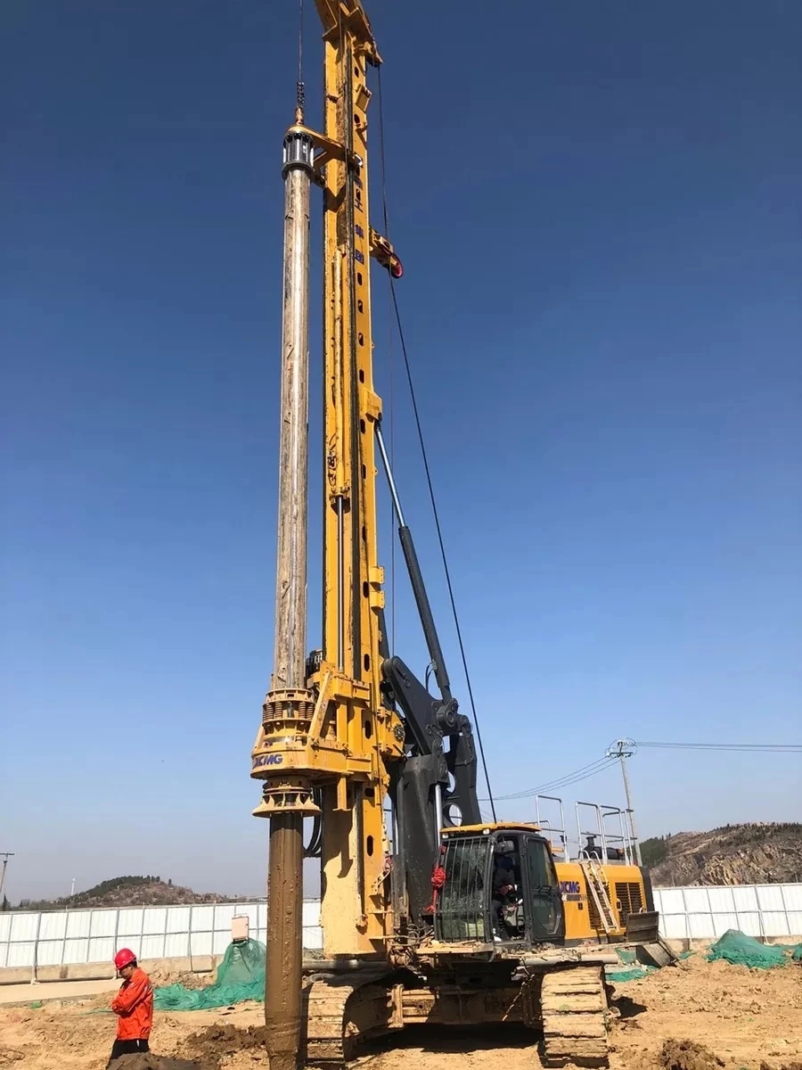 九景衢鐵路景德鎮(zhèn)段XR360旋挖機施工案例.jpg 九景衢鐵路景德鎮(zhèn)段XR360旋挖機施工案例.jpg